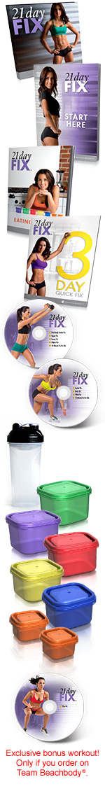 Understanding the 21 Day Fix Portion Containers - The Fit Club Network